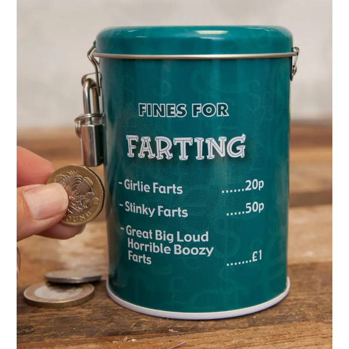 Farting Fines Tin