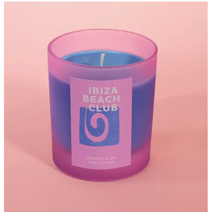 Pineapple & Lime Ibiza Beach Club Vacay Candle