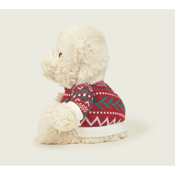 Warmies Plush Christmas Jumper Bear