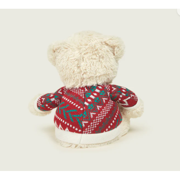 Warmies Plush Christmas Jumper Bear