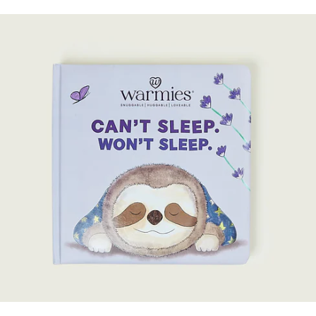 Cant Sleep Wont Sleep Warmies Book