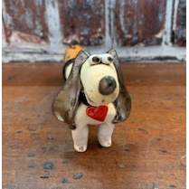 Mr Dash the Dachshund - Quirky Ceramic Dachshund Figurine