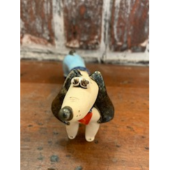 Mr Dash the Dachshund - Quirky Ceramic Dachshund Figurine