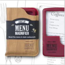 Light Up Menu Magnifier