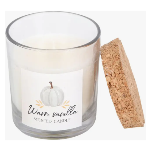 Warm Vanilla Autumnal Candle