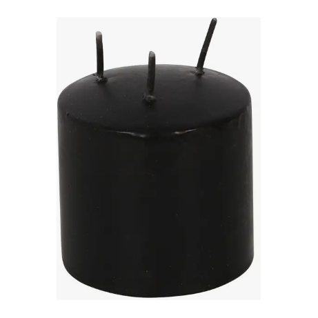 Small Gothic Vampire Pillar Candle