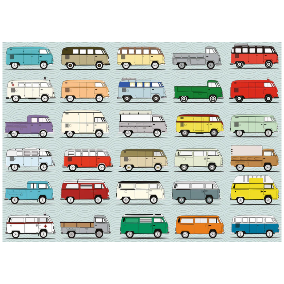 Campervan 1000 Piece Jigsaw