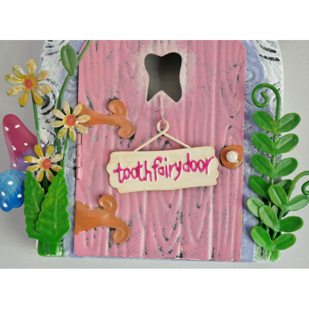 Metal Tooth Fairy Door