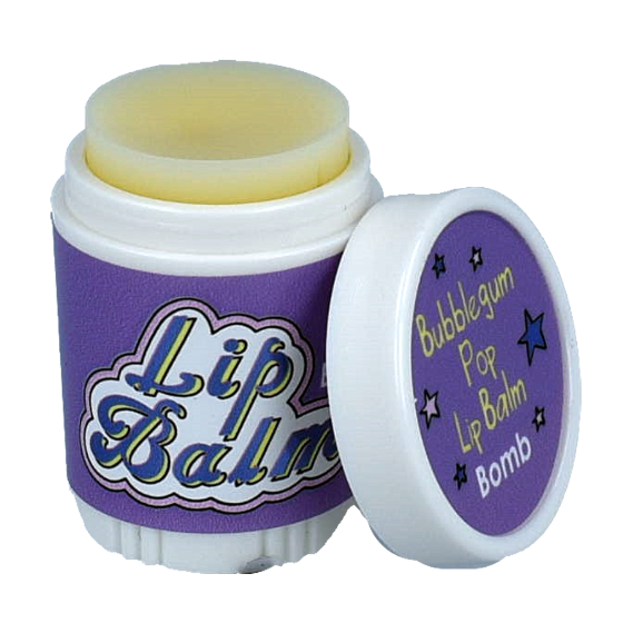 Fizzy Cola, Sherbert Lemon, Don't Worry and Bubblegum Flavoured Lip Scrub 4.5g