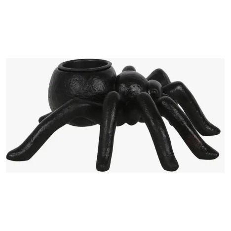 Gothic Halloween Spider Tealight Holder