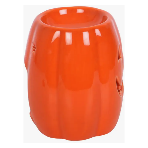 Ceramic Jack O Lantern Oil Burner and Wax Warmer