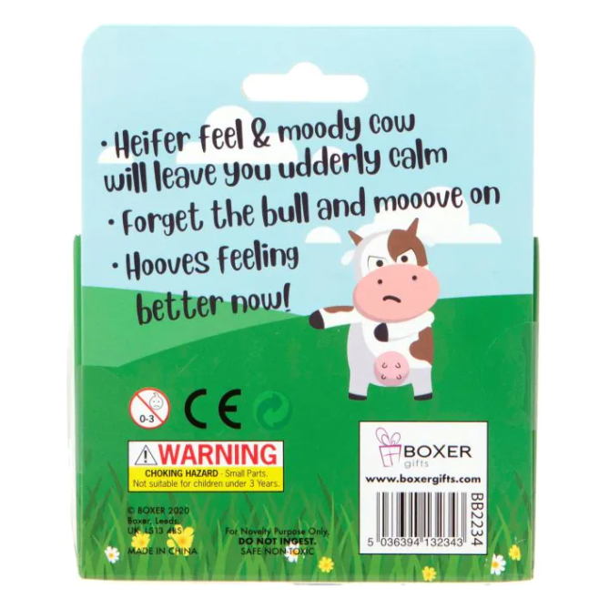 Moody Cow Stress Toy