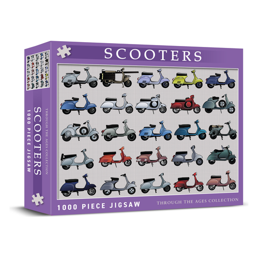 Scooters 1000 Piece Jigsaw