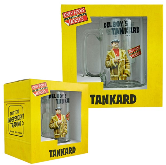 Del Boy Glass Tankard