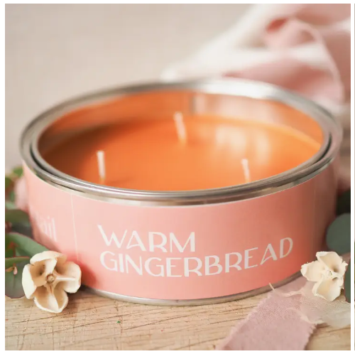 Triple Wick Warm Gingerbread Large Candle