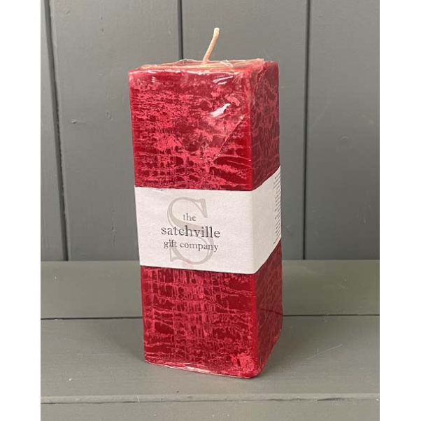 Square Festive Spiced Apple Scented Candle