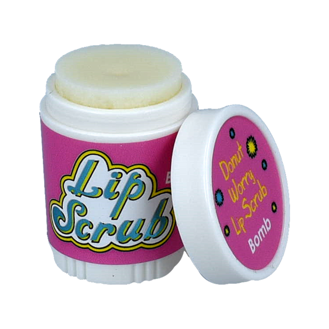 Fizzy Cola, Sherbert Lemon, Don't Worry and Bubblegum Flavoured Lip Scrub 4.5g