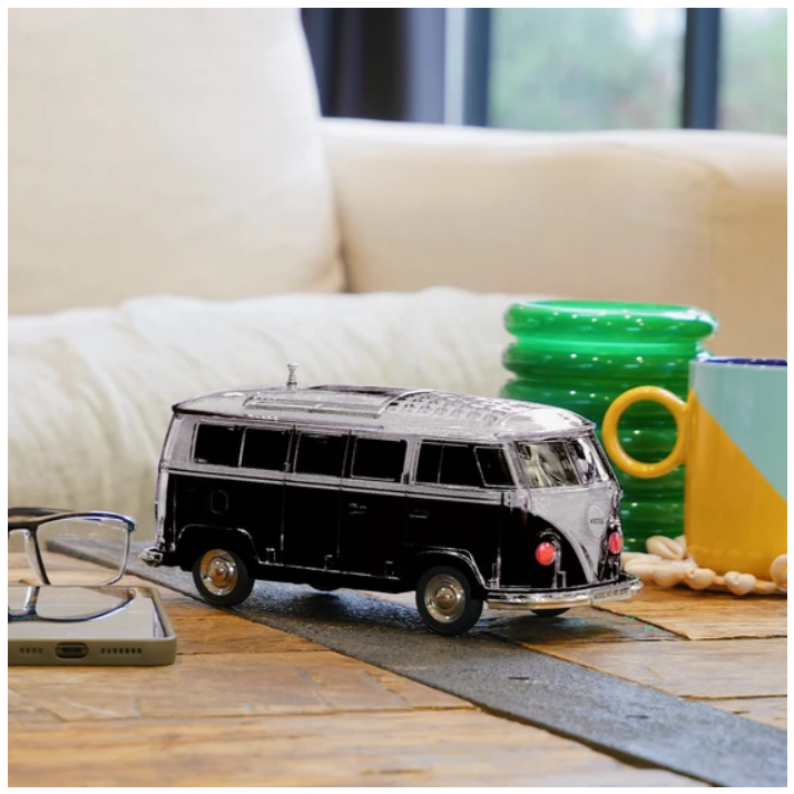 Camper Van Retro Bluetooth Speaker and FM Radio