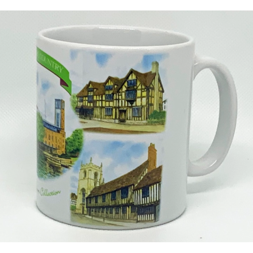 Shakespeare Country Warwickshire Mug