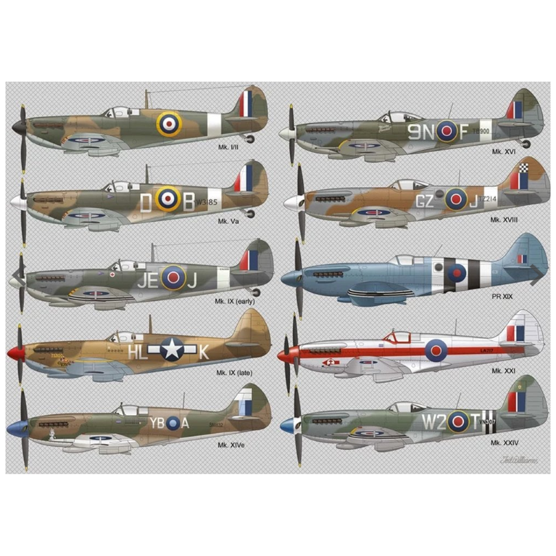 Spitfire 1000 Piece Jigsaw