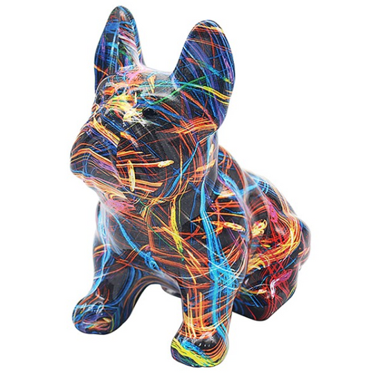 Supernova French Bulldog Money Box