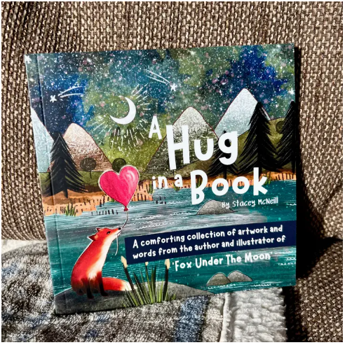 Fox Under The Moon  - Hug In A Book