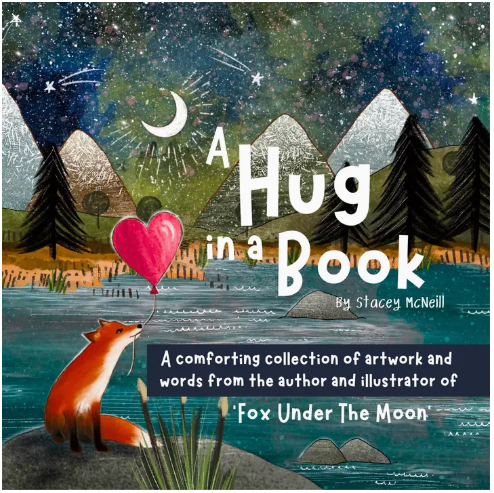 Fox Under The Moon  - Hug In A Book