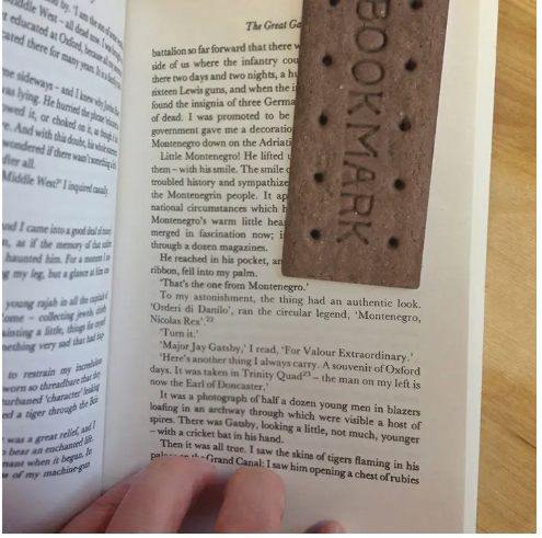 Biscuit Magnetic Bookmark