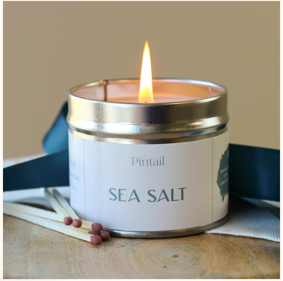 Sea Salt Classic Tin Candle