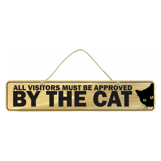 Approved By The Cat Sign