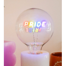 "Pride" Multi Colour LED Filament Light Bulb