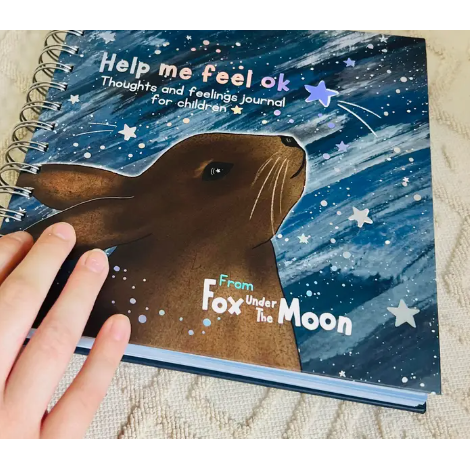 Fox Under The Moon - Children's Journal For Feelings and Emotions