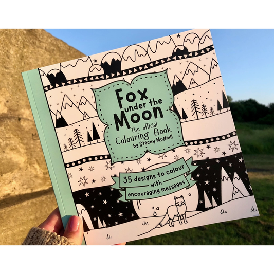 Fox Under The Moon  - Official Colouring Book