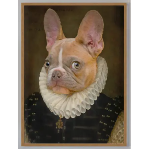 French Bulldog Portrait Print