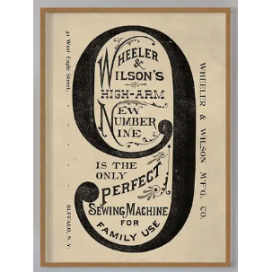 Vintage Typography Poster Print