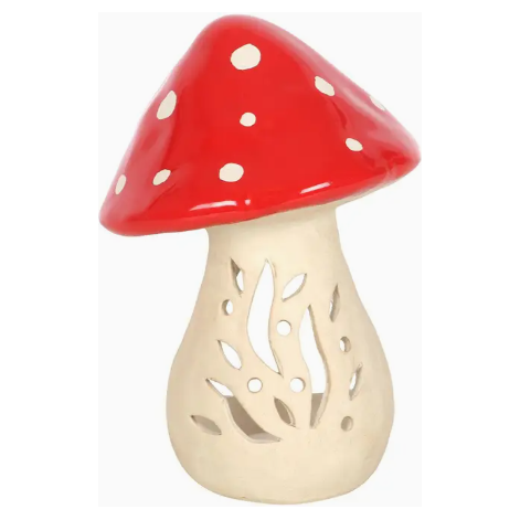 Ceramic Mushroom Tealight Holder