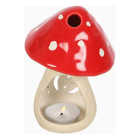 Ceramic Mushroom Tealight Holder