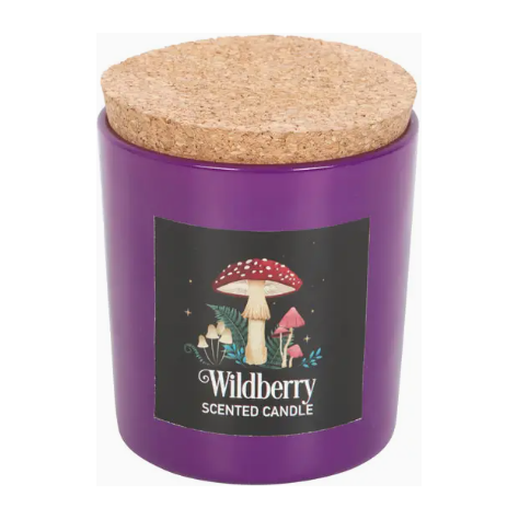 Forest Mushroom Wildberry Candle