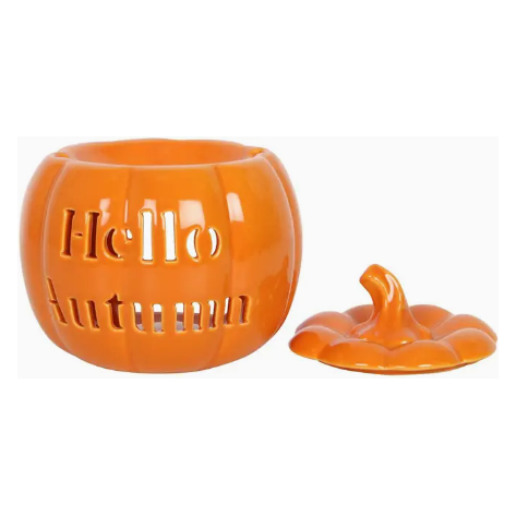 Hello Autumn Fall Pumpkin Oil Burner