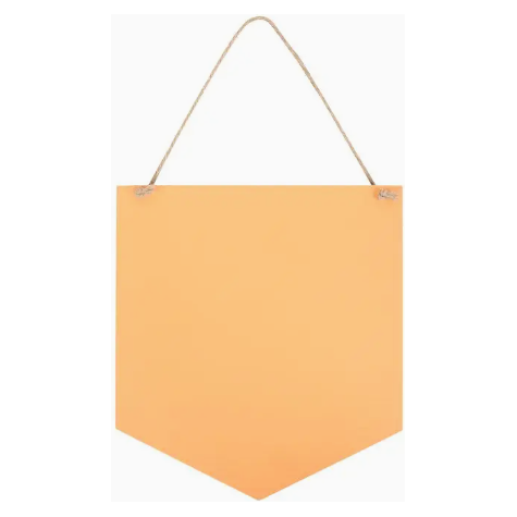 Orange Spooky Season Pastel Hanging Sign