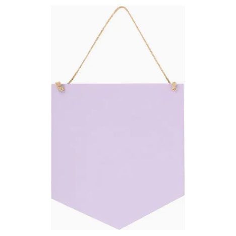 Purple Hocus Pocus Pastel Hanging Sign