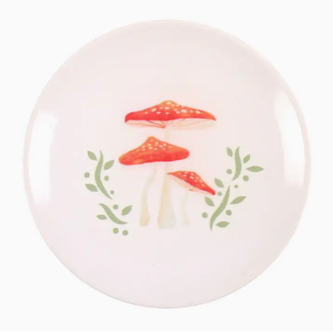 Round Mushroom Trinket Dish