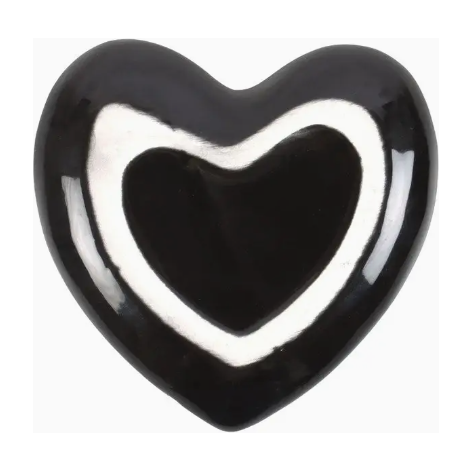 Skeleton Couple Heart Trinket Dish