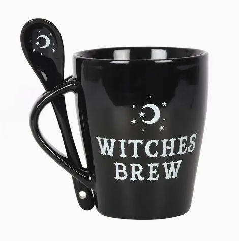 Witches Brew Mug and Spoon Set