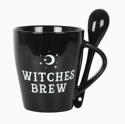 Witches Brew Mug and Spoon Set