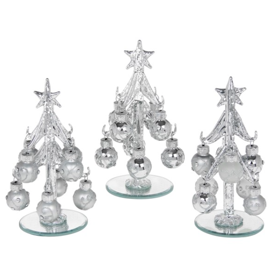 Deco Glass Christmas Tree Baubles