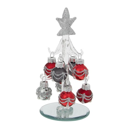 Deco Glass Christmas Tree Baubles