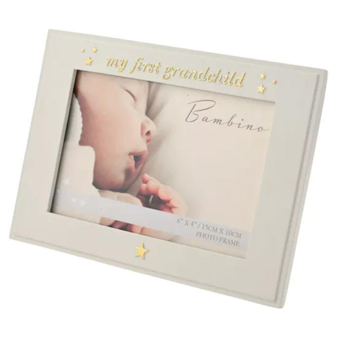 Bambino My First Grandchild Photo Frame