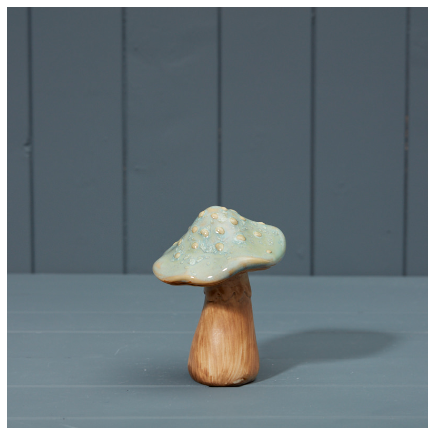 Ceramic Mottled Mushroom