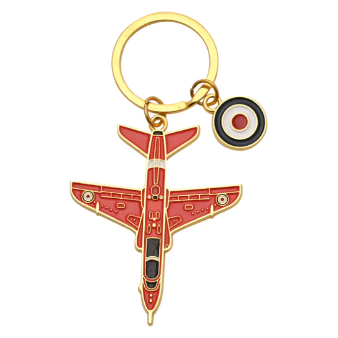 RAF Red Arrows Enamel Keyring